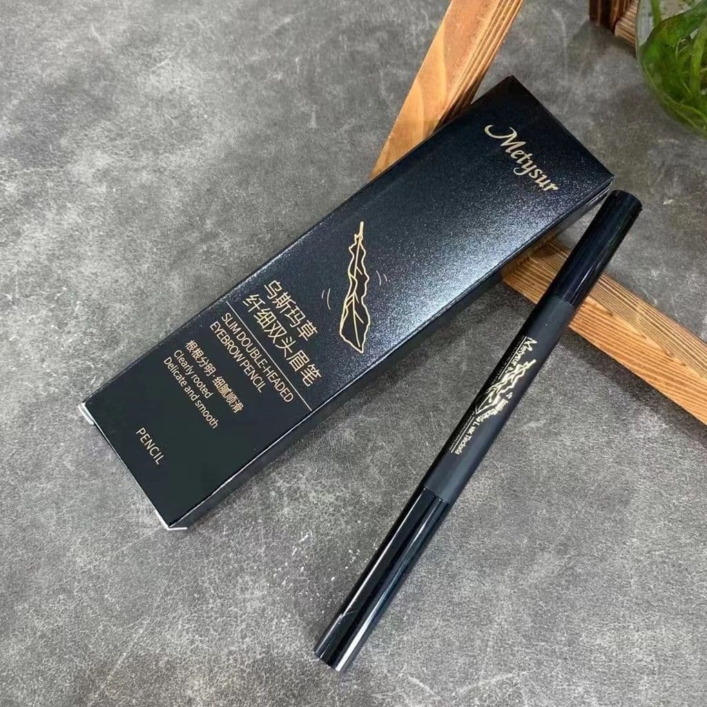 Metysur Metysur Usma Grass Slim Lápis de sobrancelha de duas cabeças Usman Plant Essence Herbal Xinjiang Frete grátis