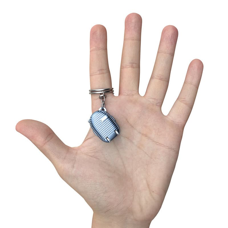 Sakura Shop cortador de unhas portátil tamanho Ultra pequeno com cortador de unhas dobrável chaveiro alemão Mini Flip co