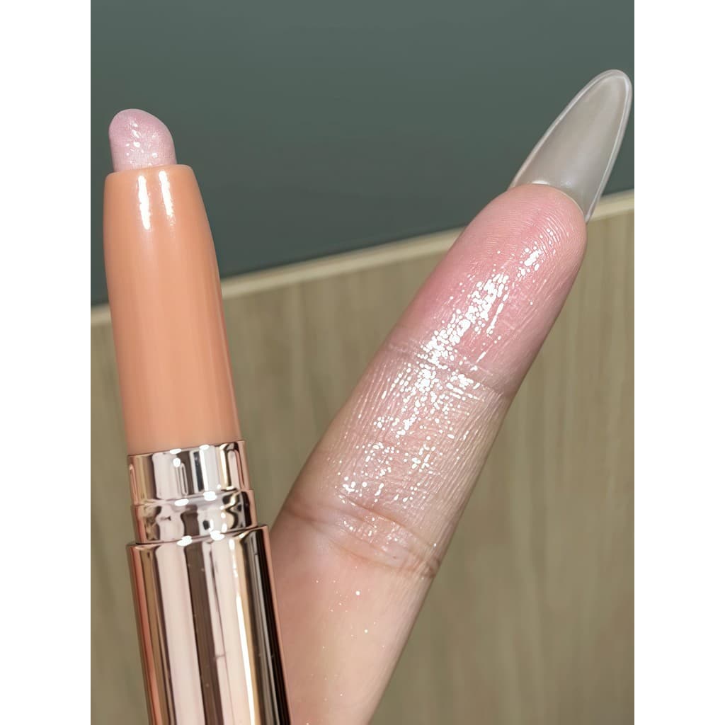 Estilo coreano Sensual maquiagem para os olhos deitado bicho da seda caneta iluminando dois em um sombra perolada piscan