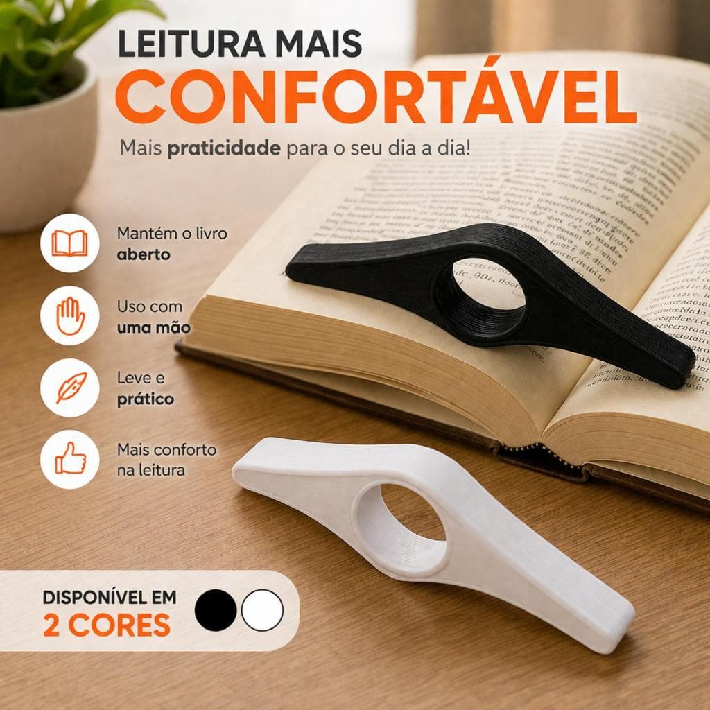 Anel de Apoio Suporte Segurar Acessório Livro Leitura Separador Páginas