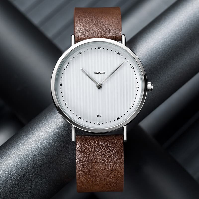 Relogio Masculino De Anal Gico De Quartzo À Prova D 'Água Esportes Homens Relógios De Luxo Business Casual Pulseira De C