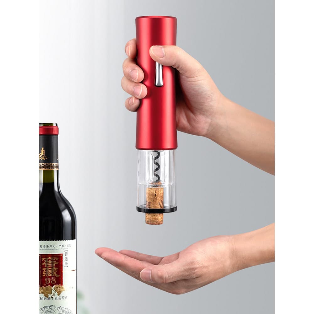 Aconchegante arte saca-rolhas de vinho tinto elétrico doméstico automático saca-rolhas chave de fenda High-End vinho abe