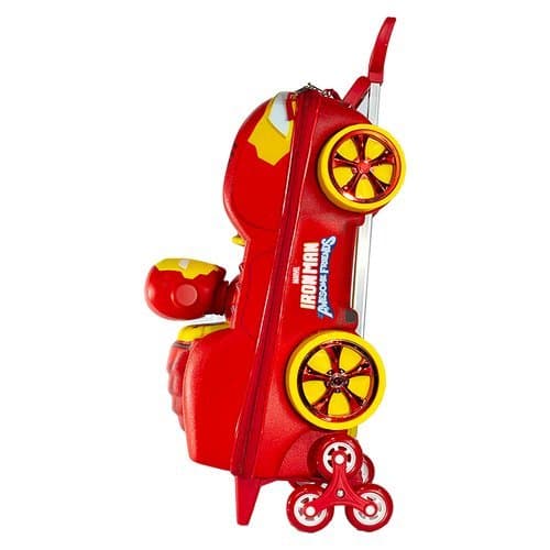 Mala Infantil Homem Ferro 3d Rodinhas Giro 360 Resistente Leve Viagem Escola