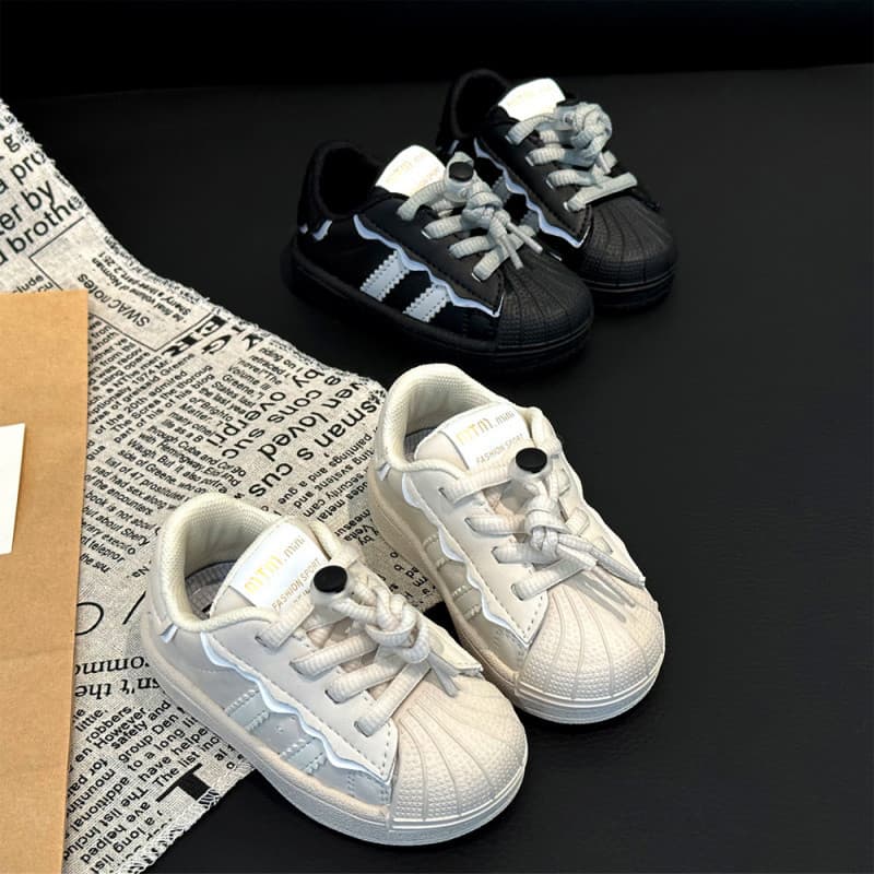Crianças sapatos brancos primavera outono meninos sapatos esportivos feminino bebê concha-toe tênis crianças antiderrapa