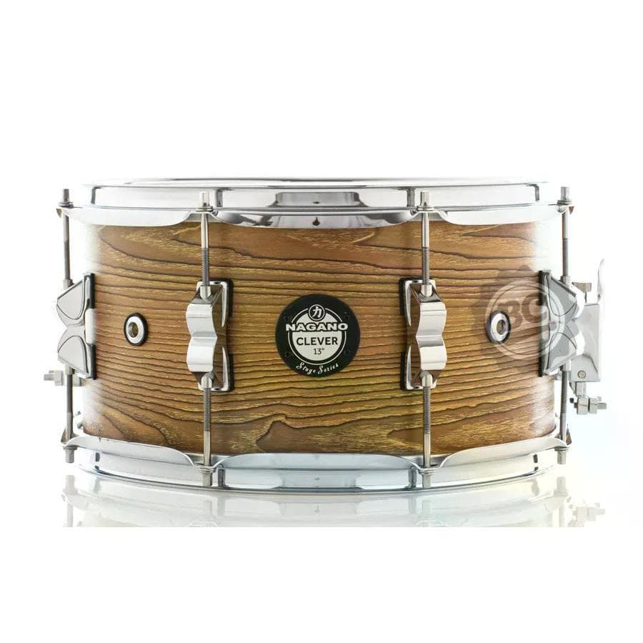 Caixa Nagano Stage Series Clever Modern Wood MWD 13x7¨ com 8 afinações e 4 respiros de ar