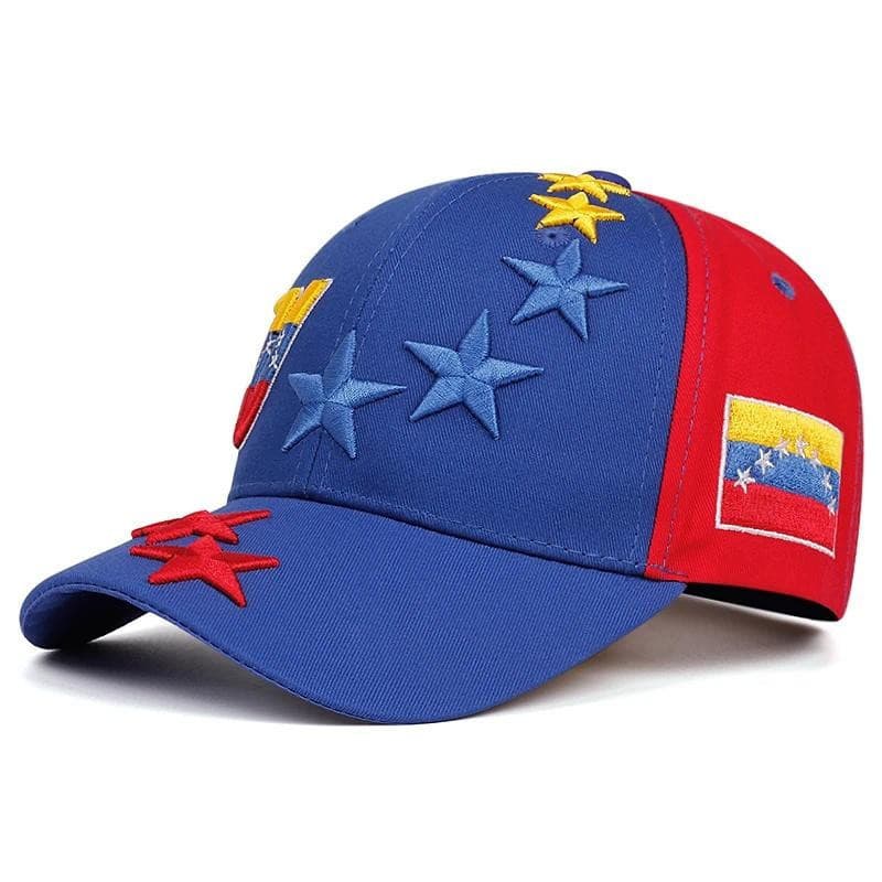 Boné De Beisebol Bordado Com Bandeira Venezuela De Alta Qualidade Chapéus Ao Ar Livre Mulheres Homens Bonés