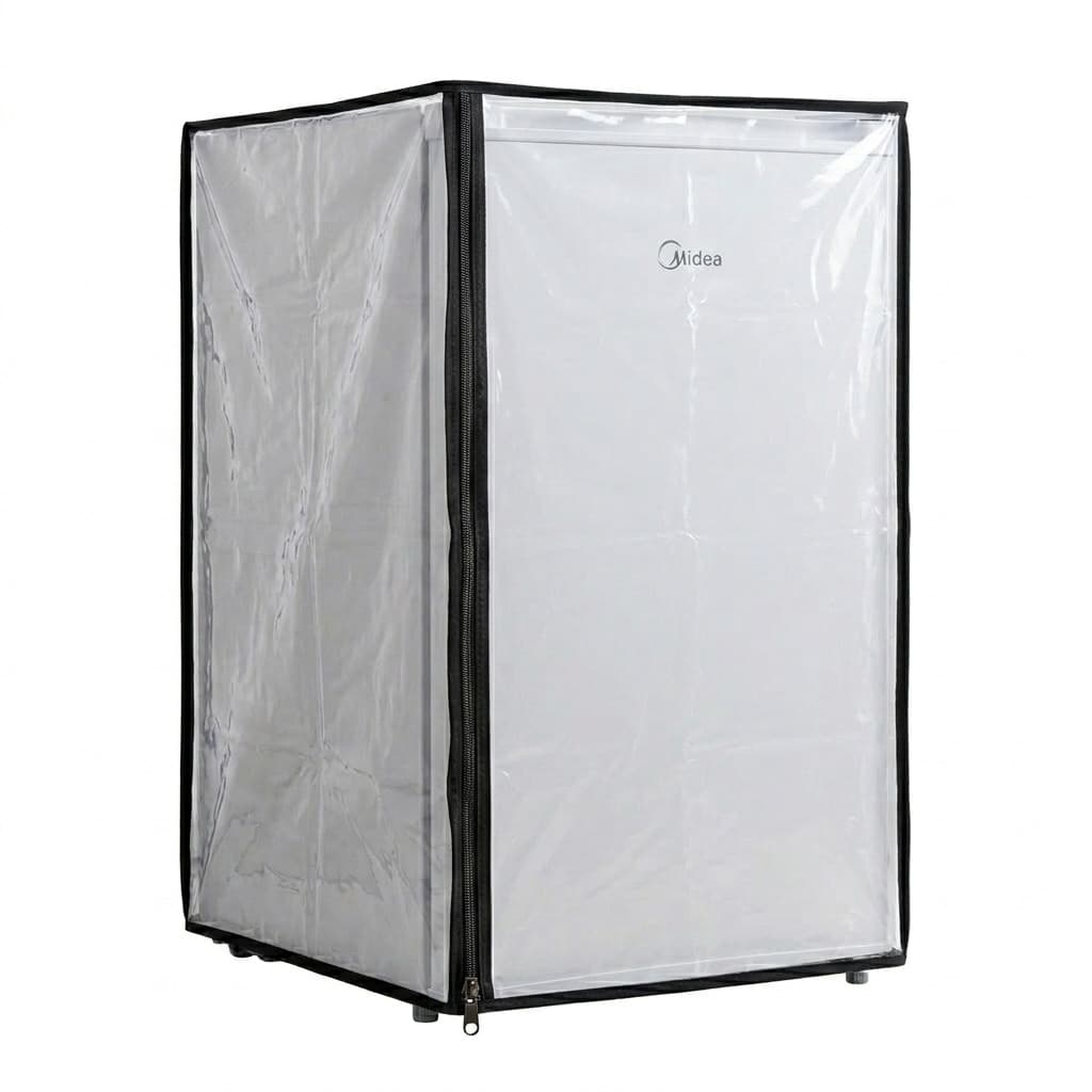Capa Para Frigobar Midea Inverter 124L Pvc Transparente