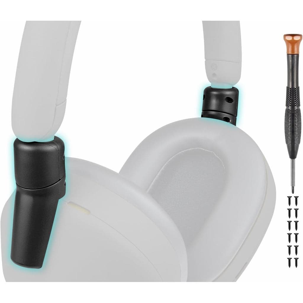 Peça de Reparo SOULWIT para Dobradiça Quebrada do Sony WH-1000XM5 (WH1000XM5), Conectores de Junta Protetores Reforçados