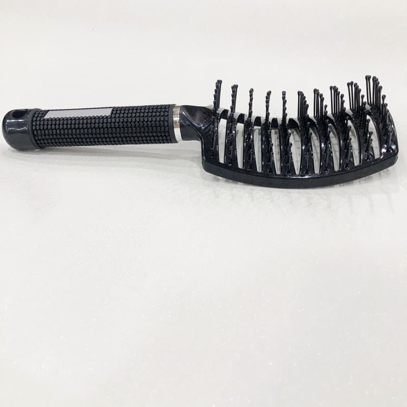 Pente de embrulho de cabelo arco arqueado grande placa pente preto Hairspray pente de cabelo costelas de porco pente ins