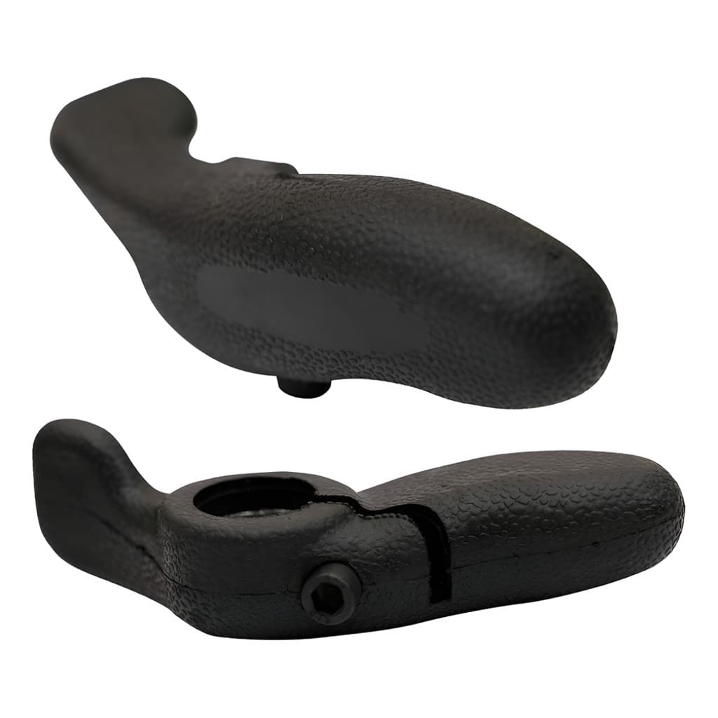 Bar Ends Apoio De Guidão Gta Emborrachado Ergonomico 100mm Preto