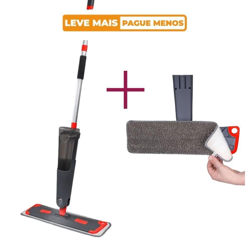 Kit Mop Spray com Cabo + Refil Extra SuperPro