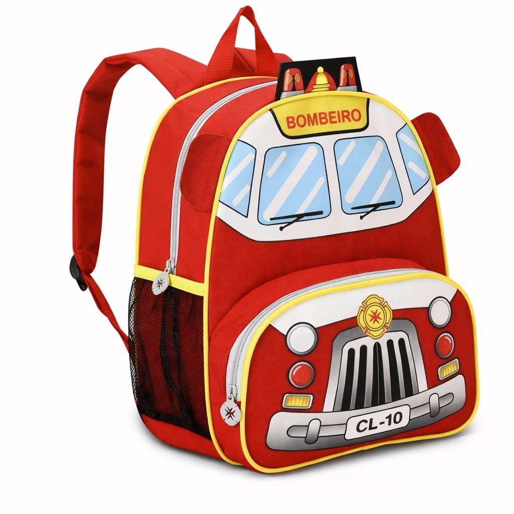 Mochila Infantil Clio Styles Escolar Reforçada Alta Qualidade