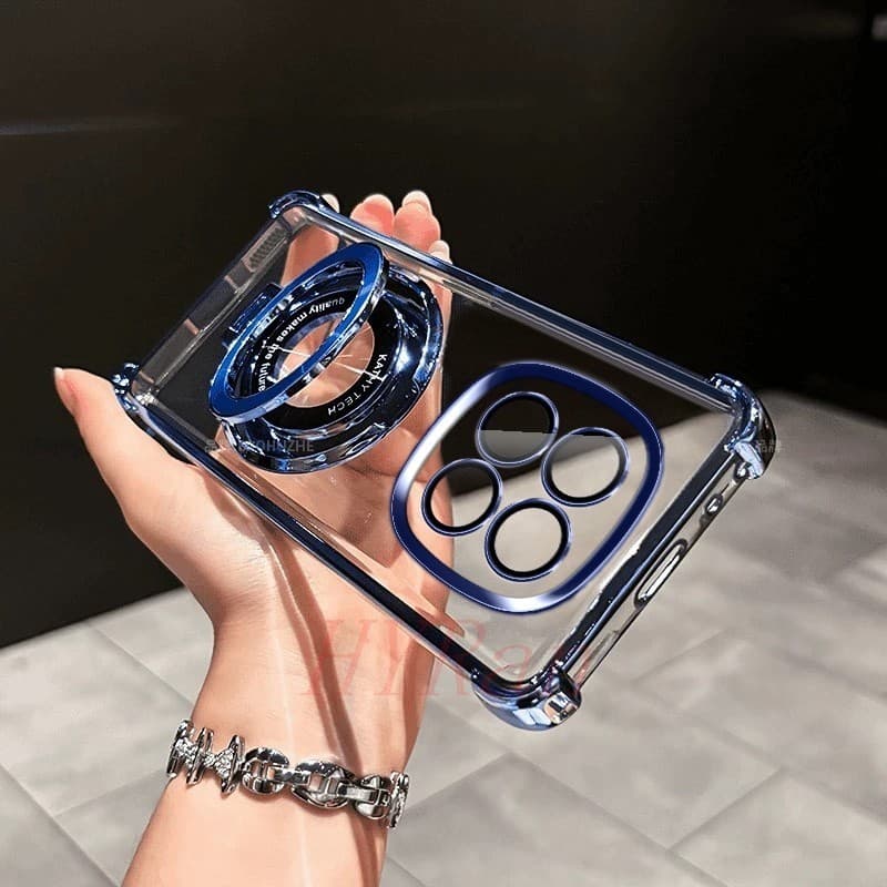 Redmi Note 15 5G Note15 Pro + 5G Capa Magnética Anti-Queda Airbag Transparente À Prova De Choque