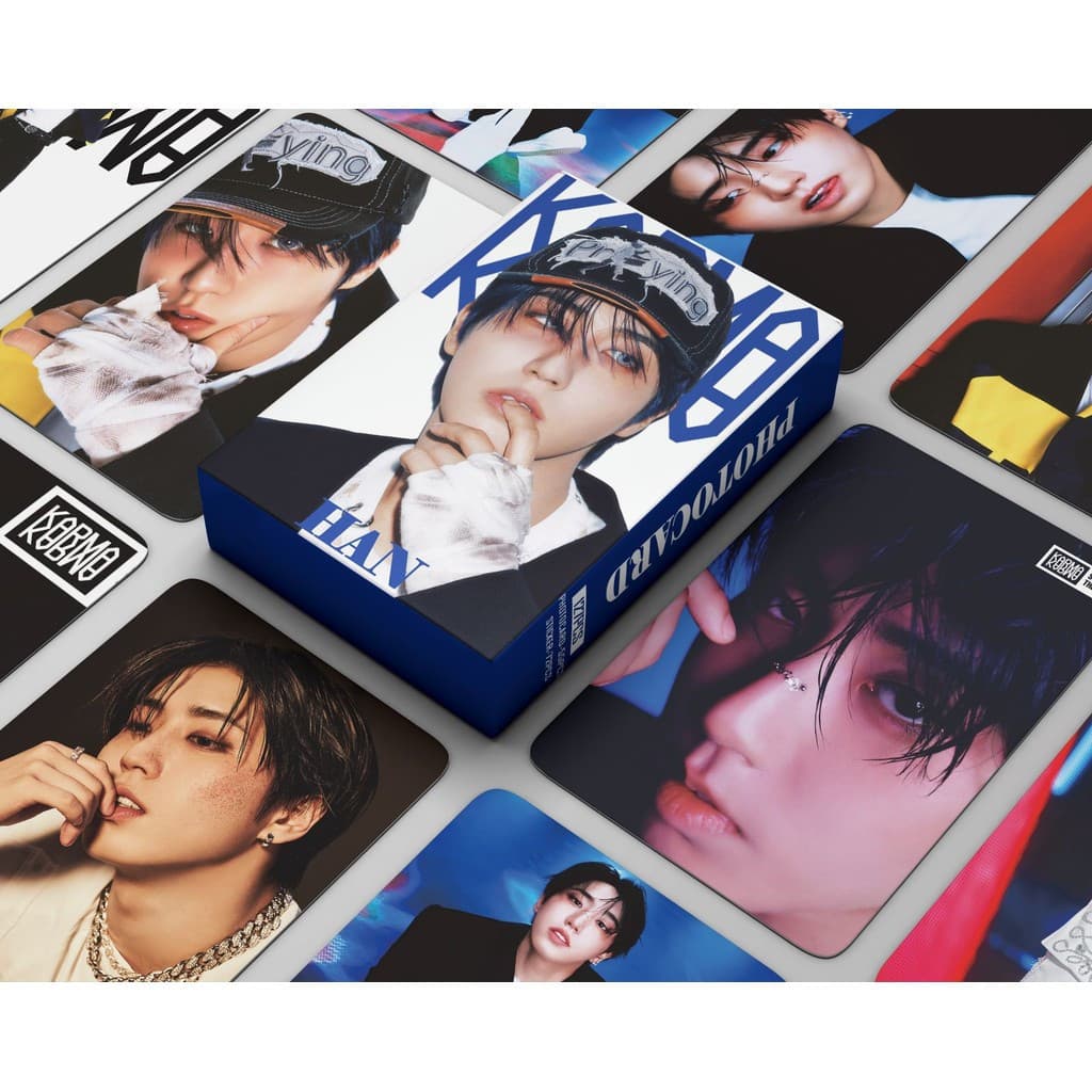 KPOP 127pcs/box Stray Kids Solo HAN Photocards KARMA KPOP LOMO Card Collection Card