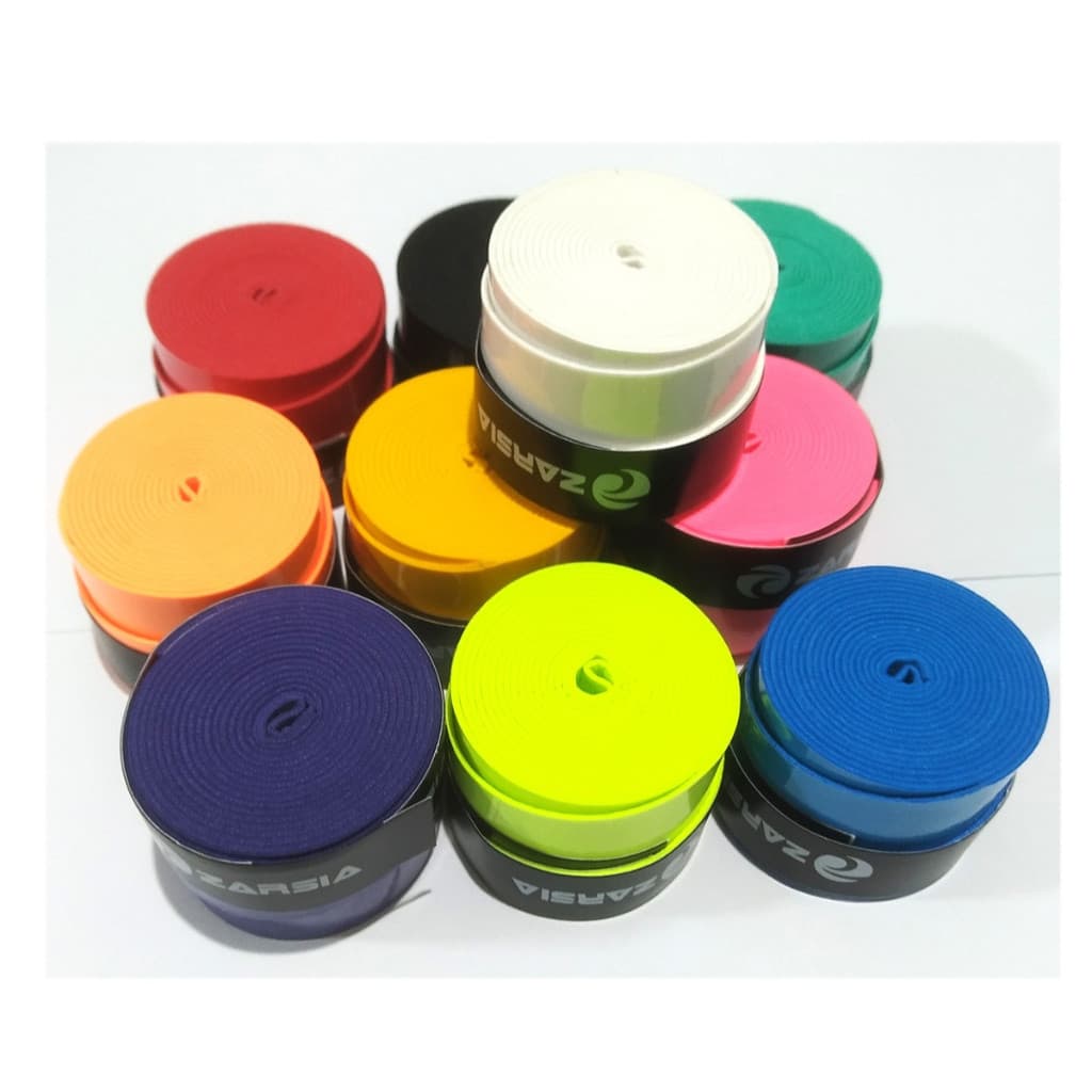Overgrip Zarsia Kit Com 12 Uni Para Raquetes De Tênis, Squash padel Beach Tennis Cores Sortidas