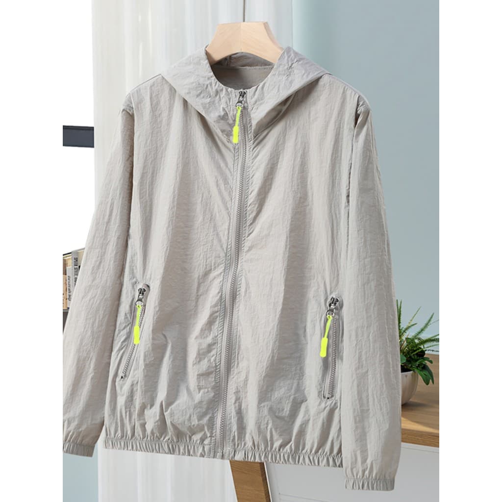 Protetor solar roupas masculinas de seda gelo estilo fino respirável pesca ciclismo roupas de pele mais gordura plus Siz