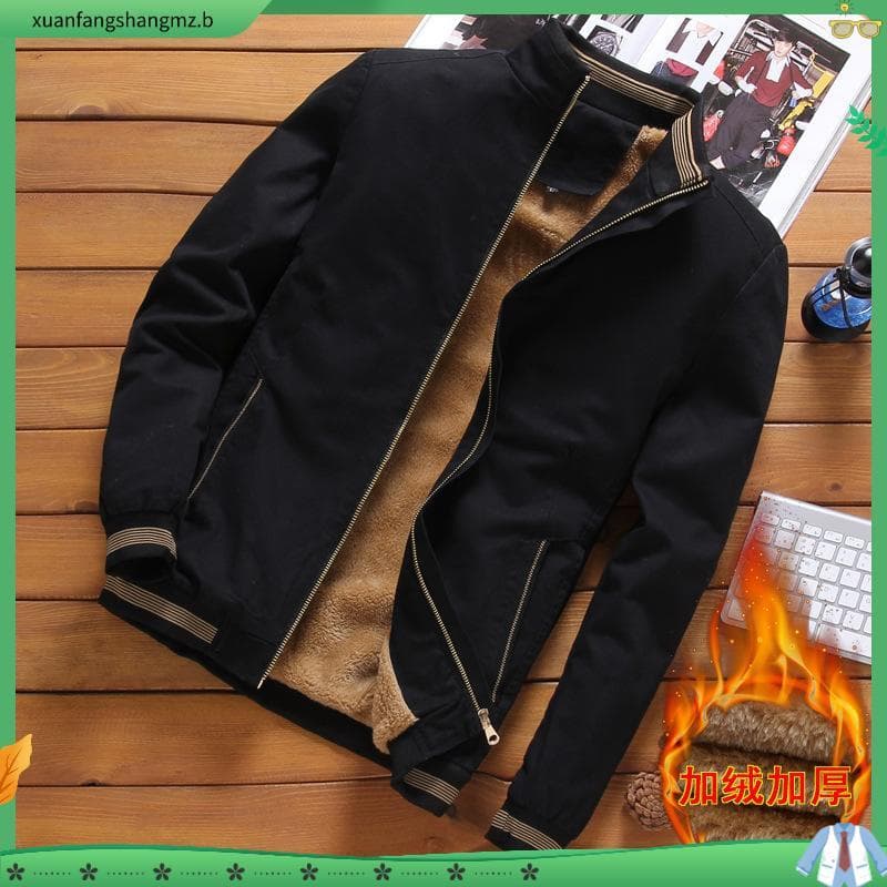 Jaqueta Bomber Masculina Moda Casual Slim Casacos GHU1