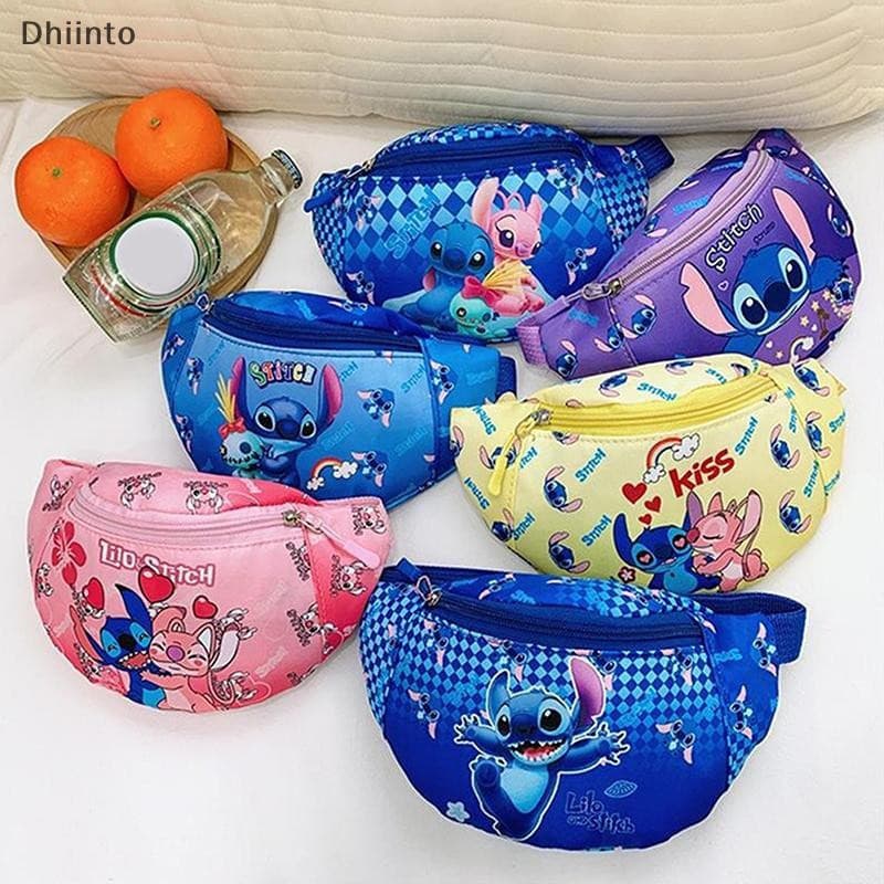 [Dhiint] Pochete Fofa Com Ponto , Bolsa De Peito Infantil Crossbody De Ombro , Meninas , Meninos , Portátil Cintura Ao A