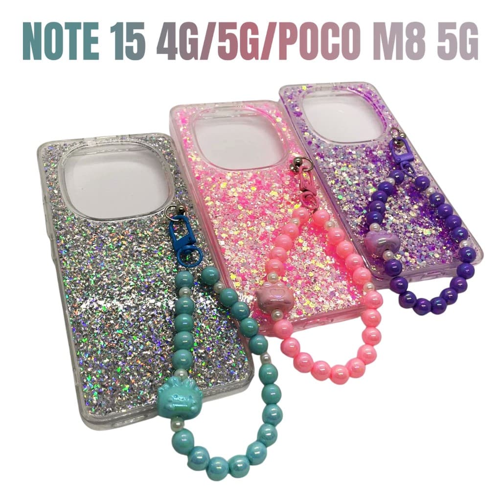 Capa Capinha de celular compatível com Redmi Note 15 4G/5G e Poco M8 5G Bright