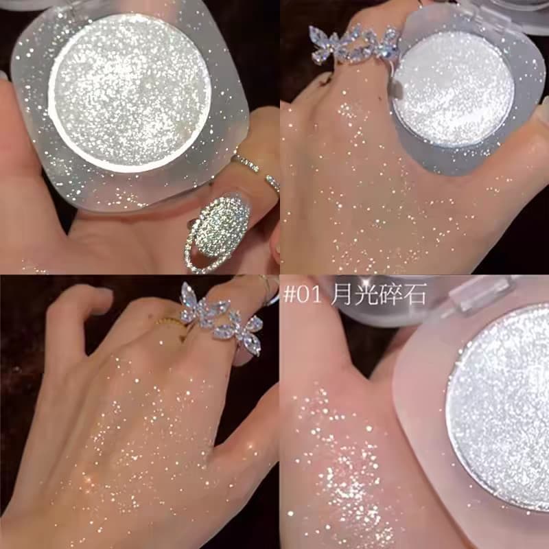 Fada diamante alto brilho Glitter pó piscando perolado rosto olho canto corpo brilho pó fino brilhante batatas picadas g