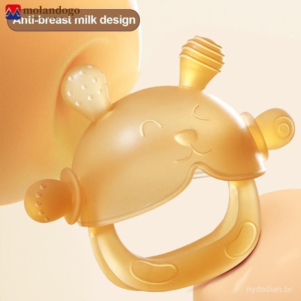 Mandogo Silicone Mordedor Criança Mastigar Brinquedos Sensoriais Anti Gota Pulso Mão Bebê Dentição Mitten Grau Alimentíc