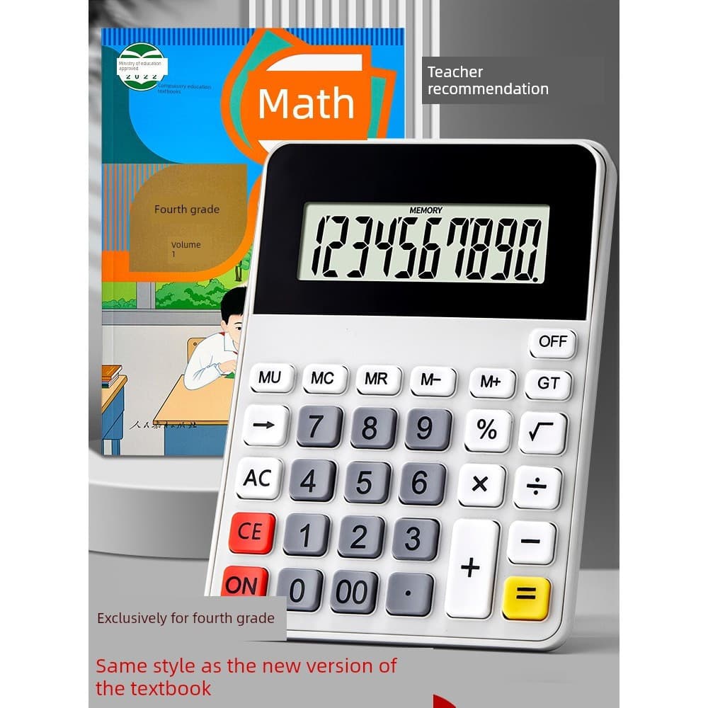 calculadora cientifica ◈Calculadora Versão de Educação Humana Universal 10 bits de alta definição Computador de tela gra