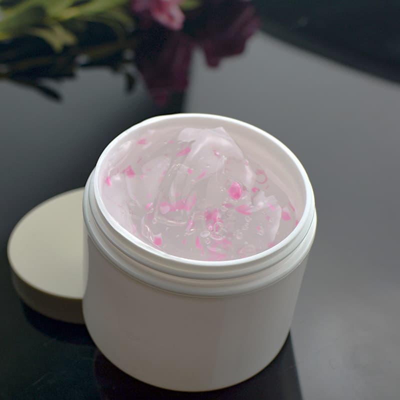 Natural puro planta flor de cerejeira máscara de geléia sem enxágue hidratante refrescante não gorduroso antioxidante il