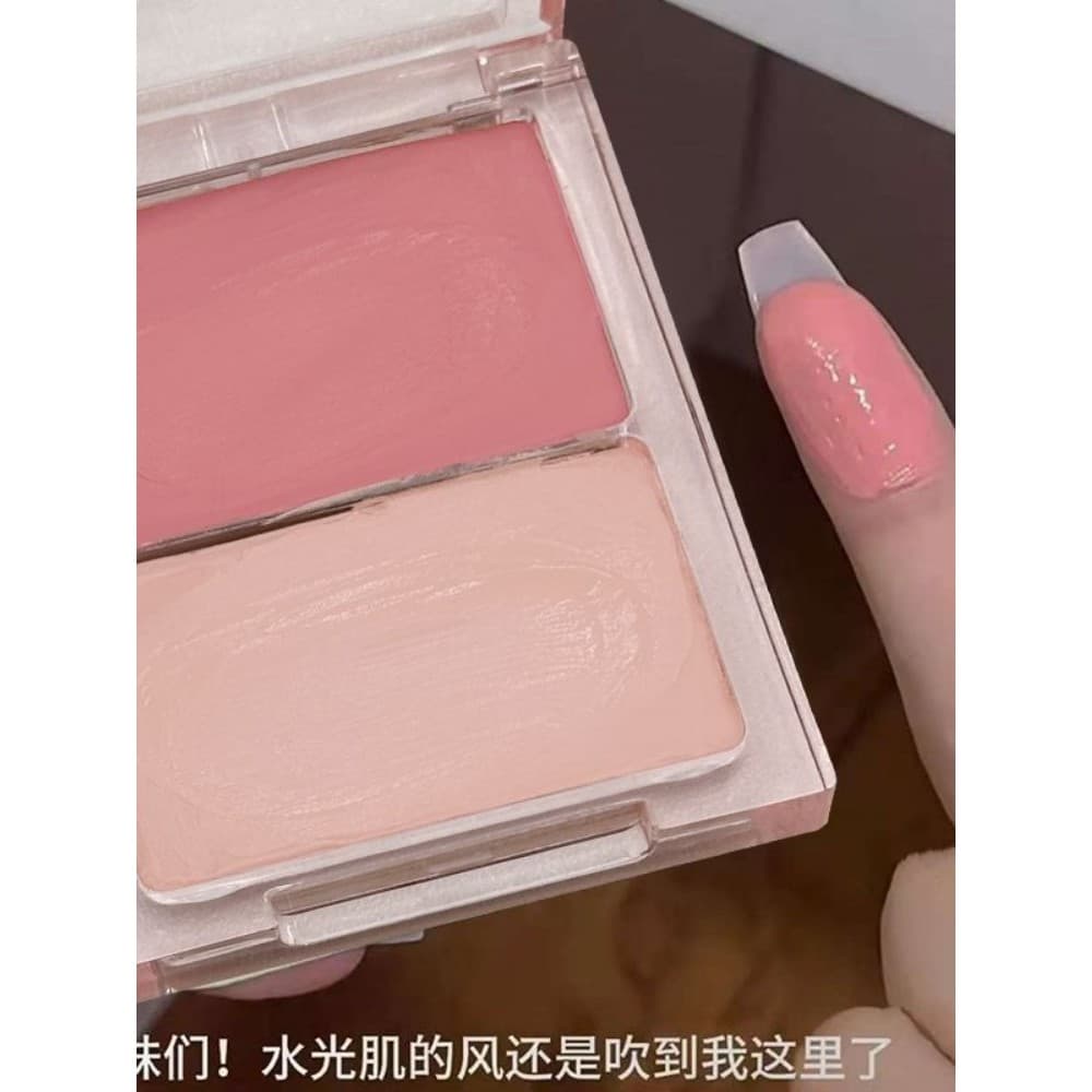 Creme Blush Leite Ex Expandido!Baixa saturação, boa compreensão, estudantes, creme facial simples, Blush, melhora a cor
