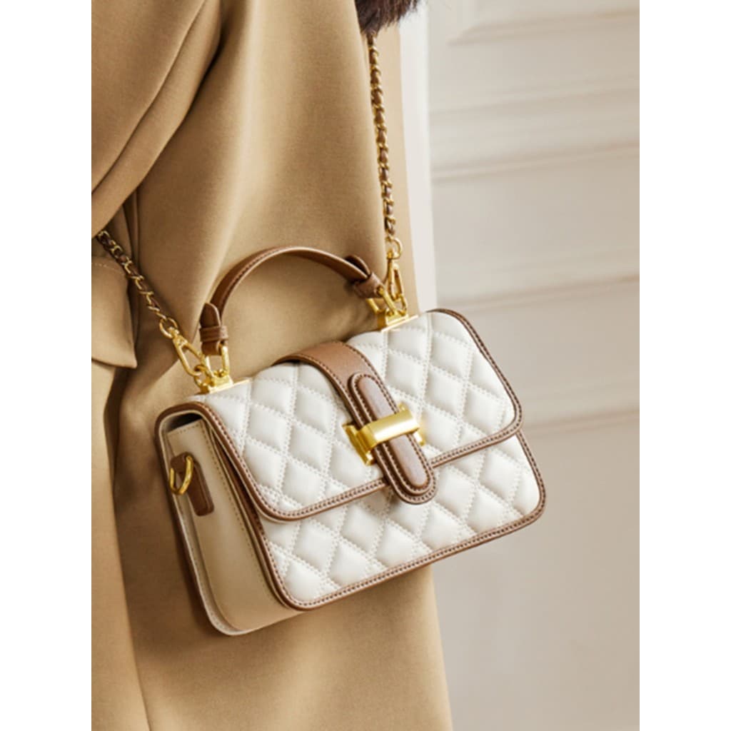 Nicho saco 2026 novo estilo corrente saco do mensageiro moda feminina bolsa de ombro pequeno quadrado saco diamante
