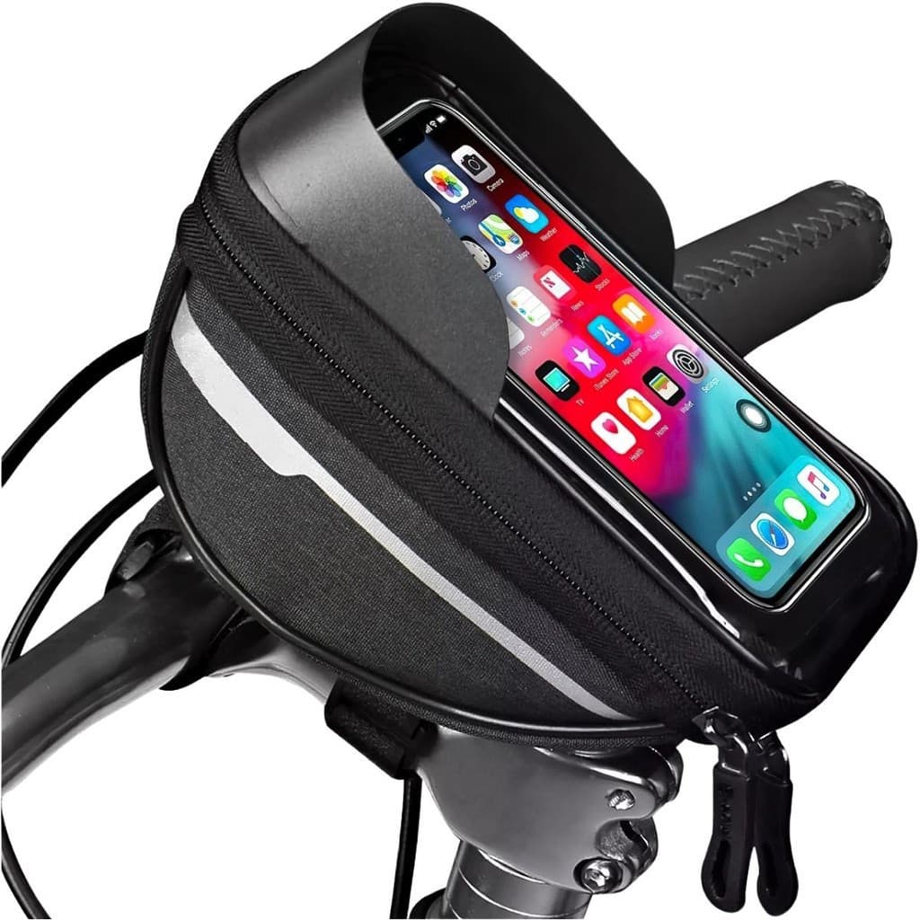 Bolsa Guidão Celular Bike Porta Objetos Câmera Ferramenta Chaves