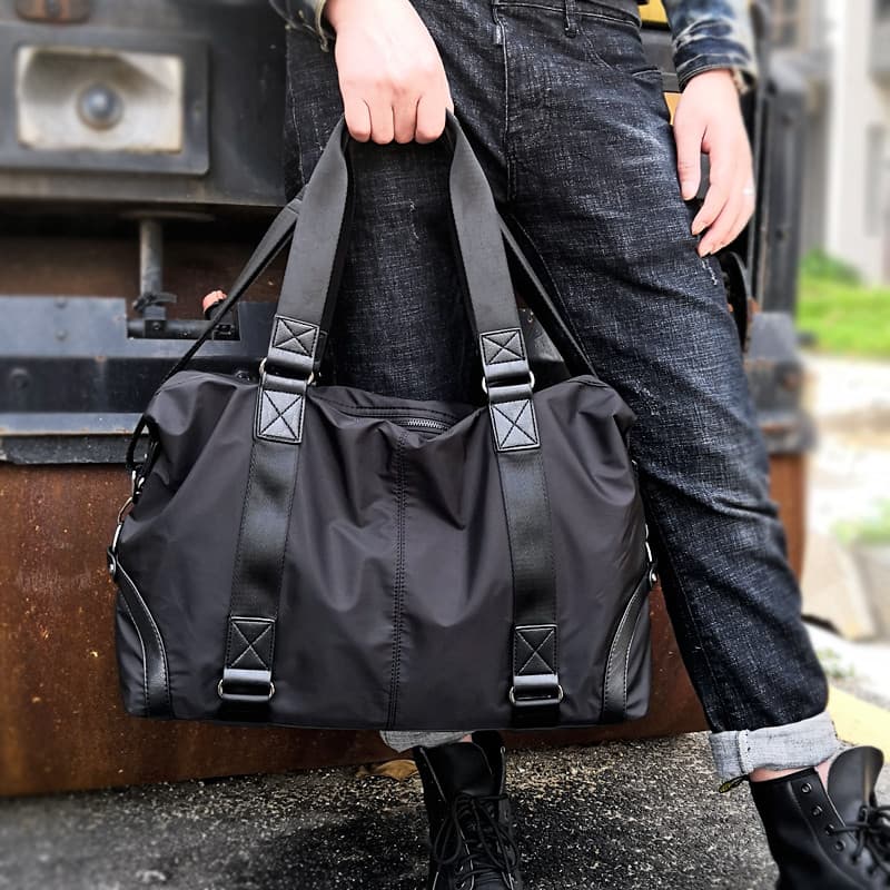 Bolsa masculina de grande capacidade, bolsa de viagem para lazer, esportes, academia, bolsa de ombro, mensageiro, viagem