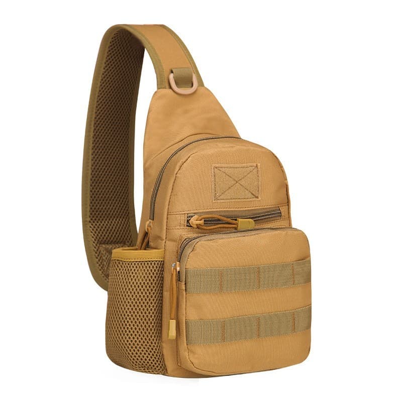 Saco de peito função esportiva masculina de um ombro saco do mensageiro verão saco de cintura masculino isca mochila tát
