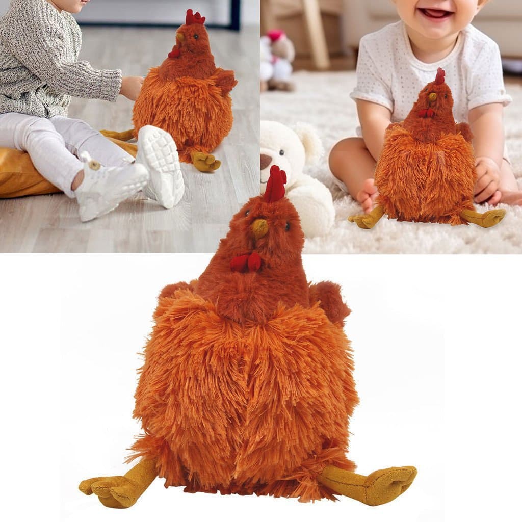 1 Pçs Nova Simulação Galinha Pelúcia Galo Boneca Brinquedo Criativo Presente Das Crianças
