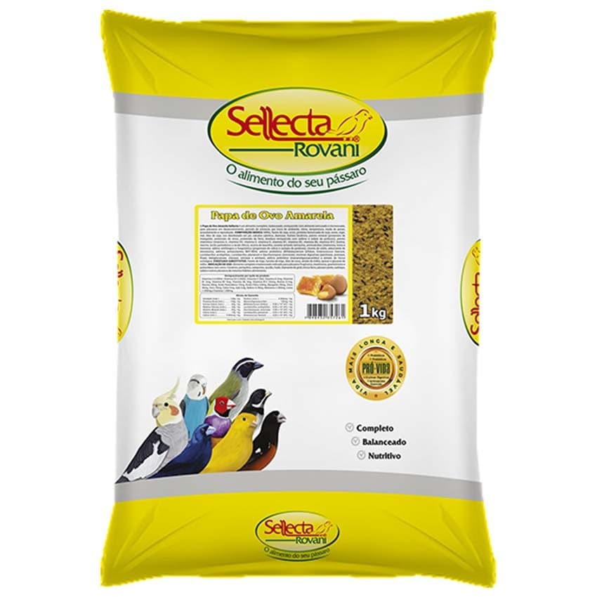 Farinhada com ovo Sellecta Papa de Ovo Amarela 1Kg