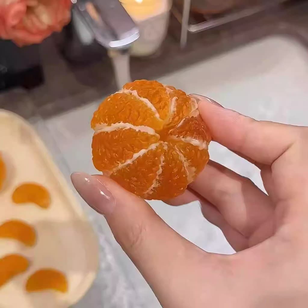 Sabonete de laranja, sabonete de frutas, óleo essencial, banho, sabonete para as mãos, nova fragrância, sabonete criativ