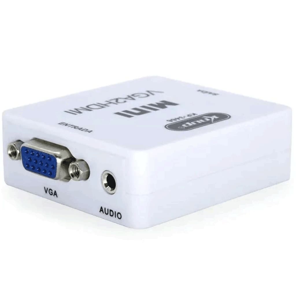 Adaptador / Conversor Áudio e Video VGA para HDMI