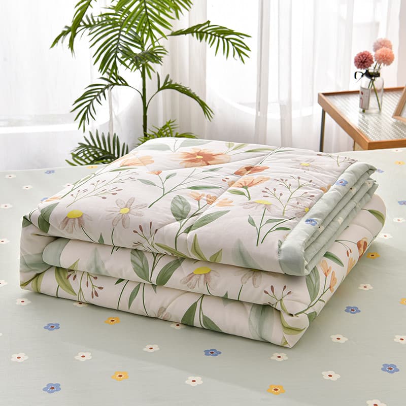 Cobertor de verão verão fresco colcha cama único escritório almoço pausa dormir sofá cobertor crianças fino ar condicion