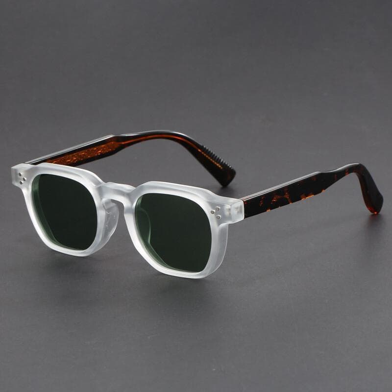 Óculos de Sol Circulares Pequenos Retrô para Homens, Estilo Punk, Lentes Propioníacas, UV400, Óculos para Mulheres, Negó