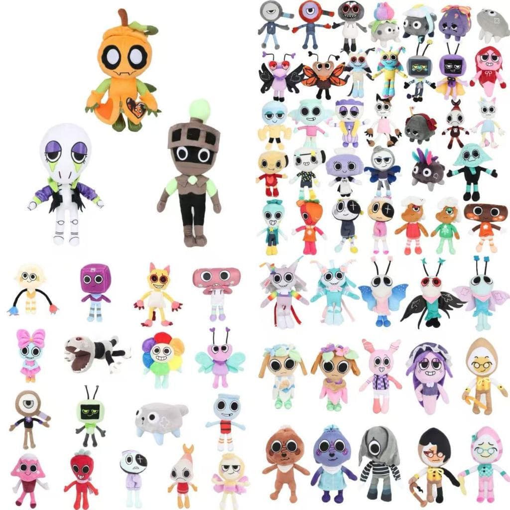 Dandy's World Plush Yatta Brinquedos De Pelúcia Para Crianças Decorações De Aniversário Mundo Do Dandy