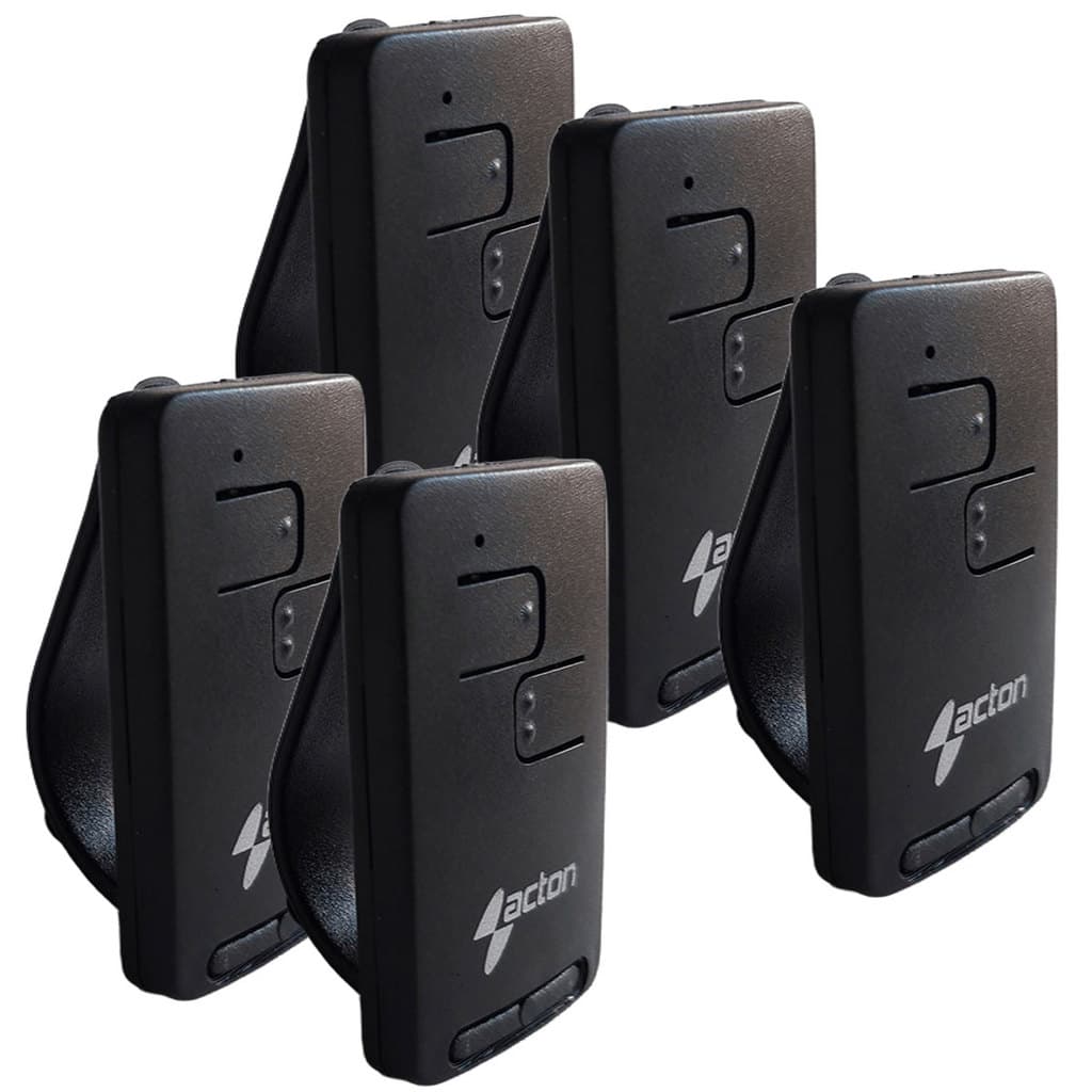 Kit 5 Controles Remotos 433,92 Mhz Tx Uno Portão de Garagem ou Alarme