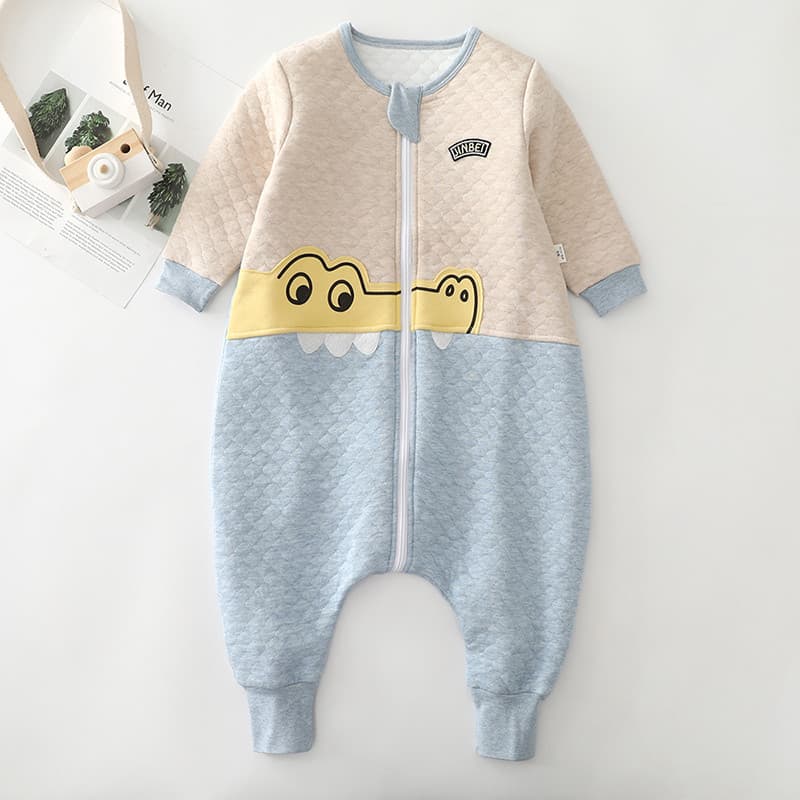 Bebê saco de dormir outono inverno puro algodão bebê crianças pequenas Universal Anti-pontapé colcha ferramenta útil pri