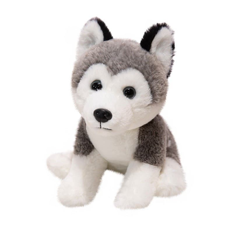 Super macio toque simulação Animal Husky pastor brinquedo de pelúcia Piccolo Bourne montanha boneca pequeno Golden Retri