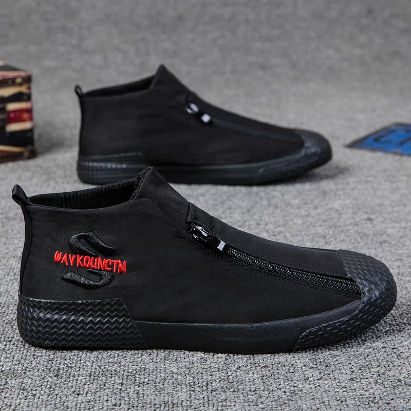 Sapatos de alta qualidade masculinos 2023 primavera novo estilo versão coreana na moda All-Match tênis estudante sapatos