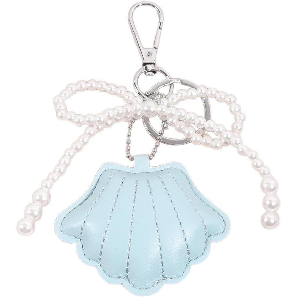 Adorável Arco Chaveiro Bonito Pérola Concha Praia Saco Encantos Bolsa Para Bolsas De Viagem De Verão Mulher