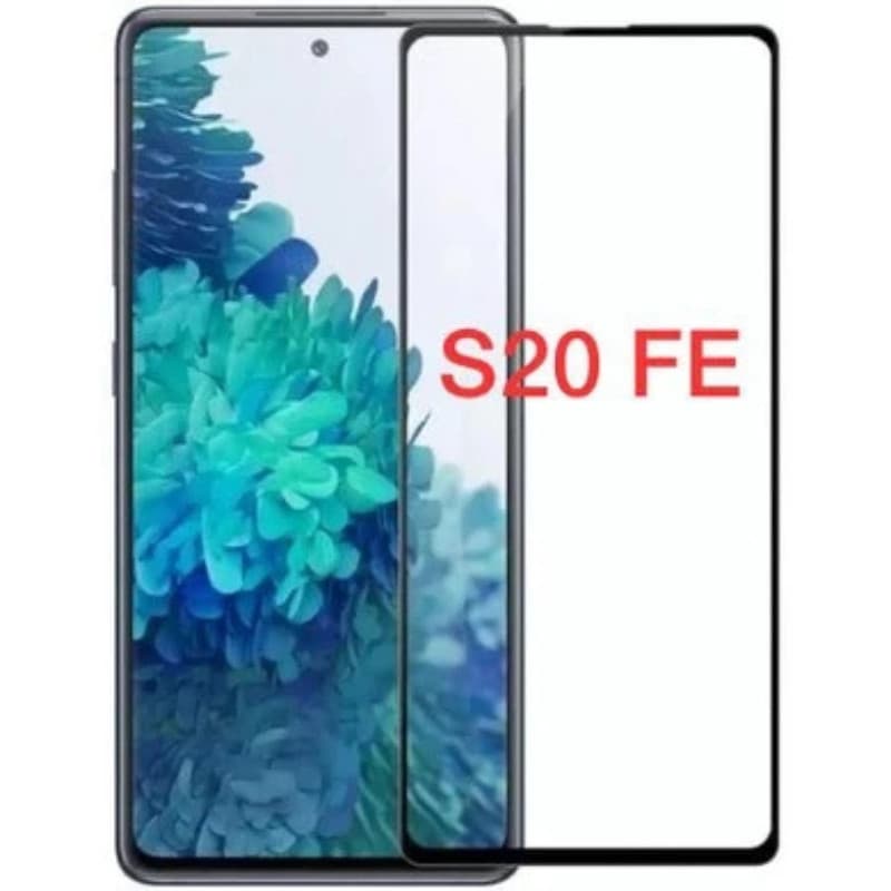 Película de Vidro 3D Compatível com Samsung Galaxy S20 FE / A51 / A52 / A52S / A53 – Proteção Premium Tela Inteira
