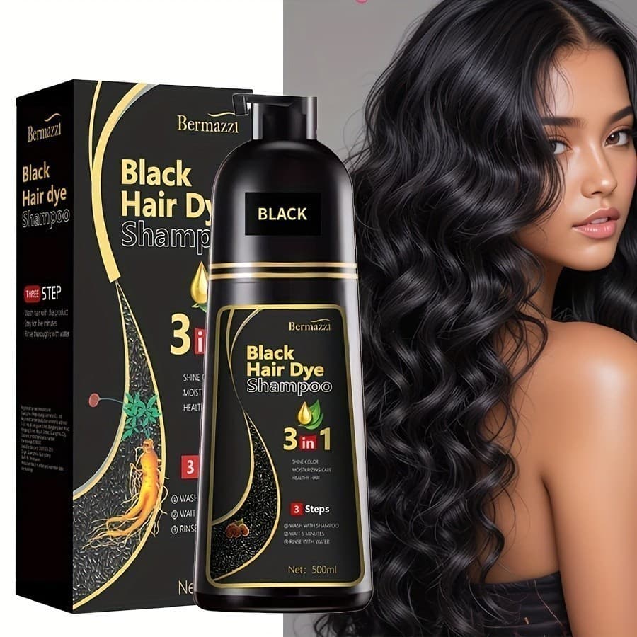 Shampoo Pigmento Natural Para Cabelos Escuros 500ml