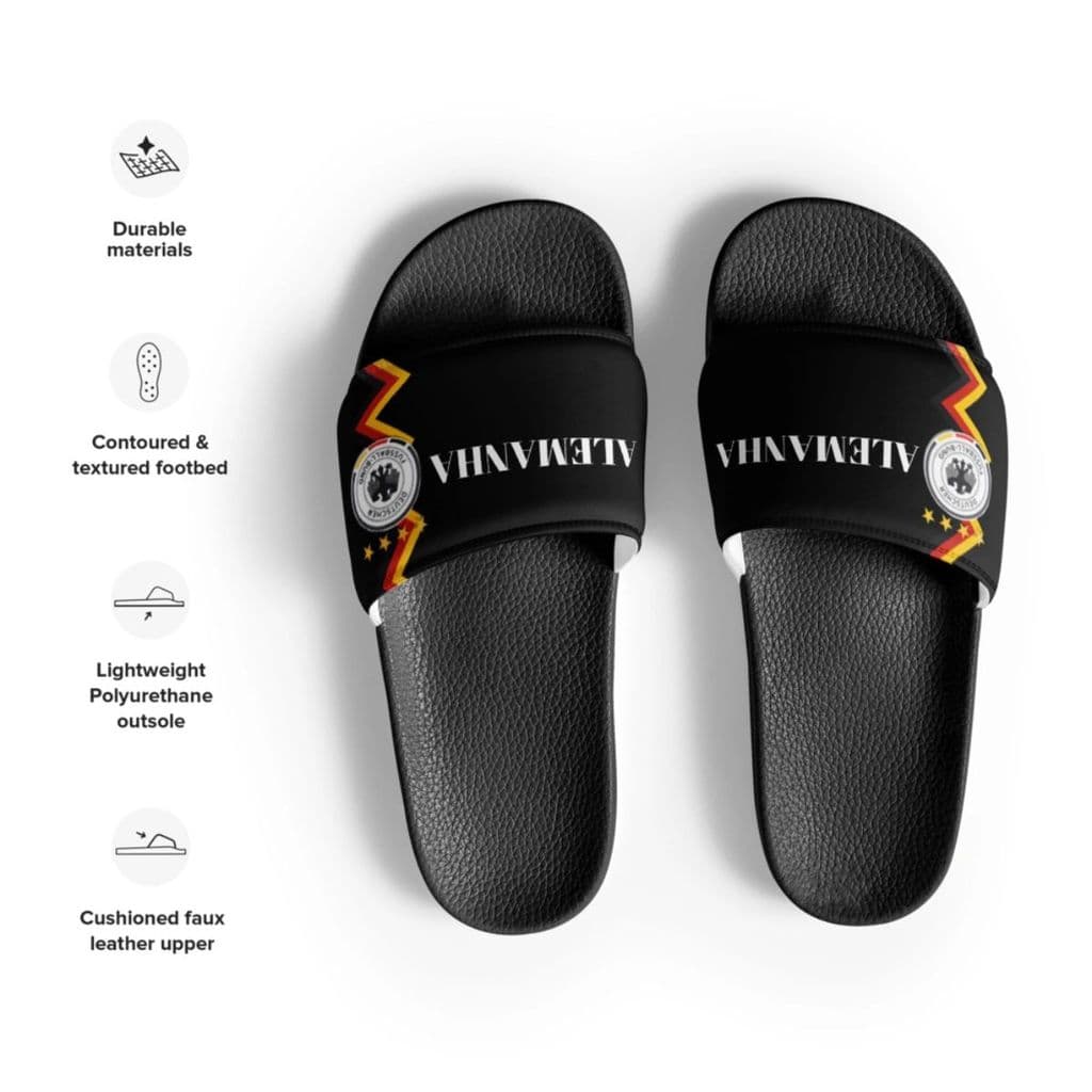 Chinelo Slide Alemanha 3 Tiras