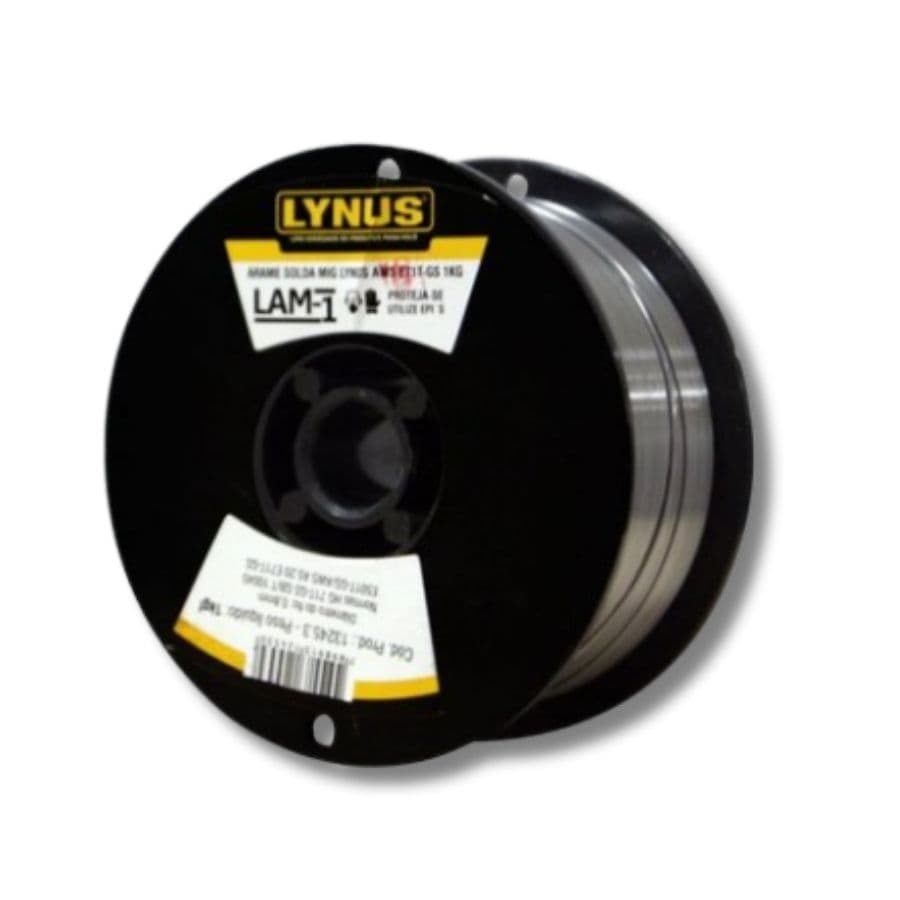 Arame Solda Mig LYNUS Aws E71TGS 0.8 M LAM-1