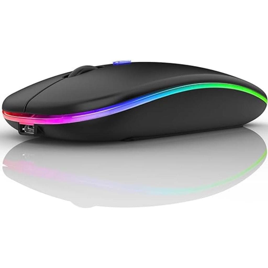 Mouse Bluetooth Sem Fio Bateria Interna Recarregável Funciona em PC, Notebook e Tablets