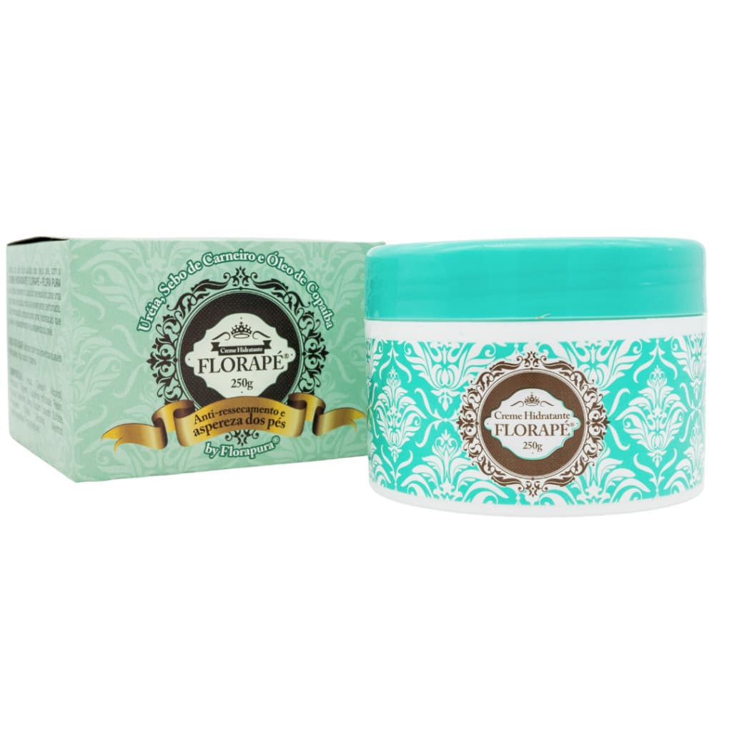 Creme Hidratante para os Pés 250g | Flora Pura – Anti-ressecamento e Maciez